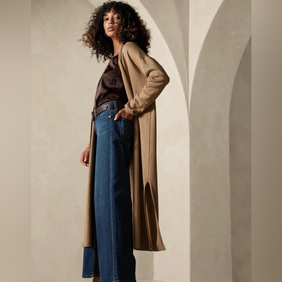 Banana Republic OPEN-FRONT DUSTER CARDIGAN - Picture 2 of 7